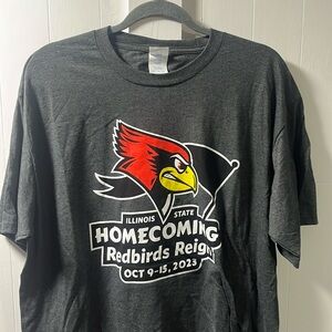 Unisex XL Illinois state redbirds homecoming 2023 shirt